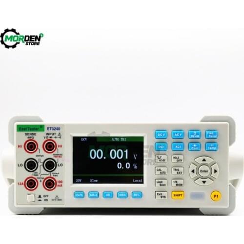 ET3240 ET3255 Automatic Digital Multimeter Counts 3.5 Polegated TFT Precision Desktop Multimeter Tester Dropship