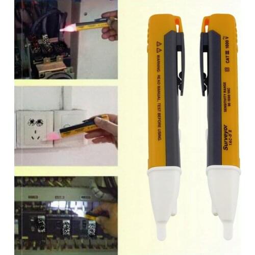 Homekit Electric indicator 90-1000V Socket Wall AC Power Detector Tester Pen LED alarm light electroprobe