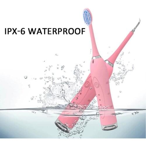 New 4 Color Household Scaler Electric Sonic Tooth Stains Tool Scaler Tartar Calculus Plaque Remover Tools