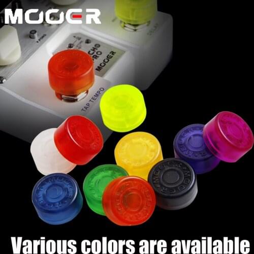 Mooer candy guitar footswitch toppers with varous styles mutil colors Guitar accessories
