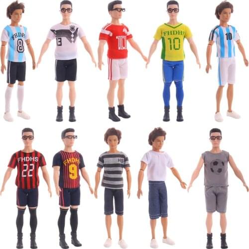 Doll Sports Suit For Barbies Ken Printed Suit Keep Kens Life Alive Take It For The Dolls Of Our Future Generations