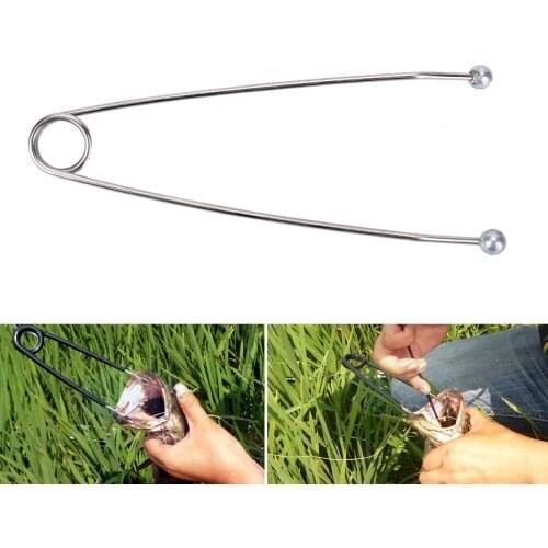 Piler Opener Metal Lip Grip Fish Gripper Fishing Lure Tools Tackle Silver Unhooking Device Fishing Accesories hot sale