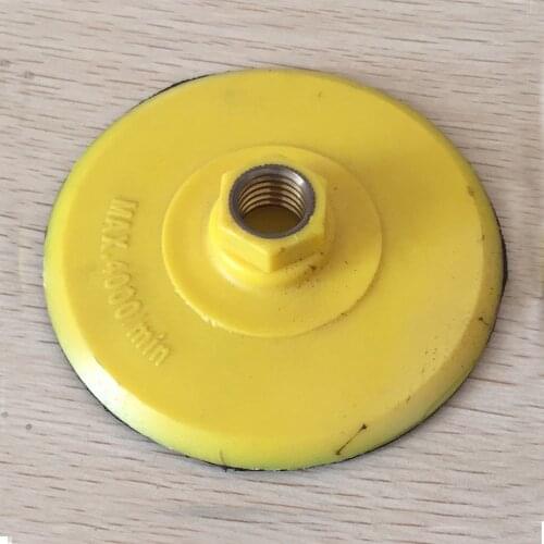 4" 5/8"-11 Thread Plastic Polishing Pad Back Holder