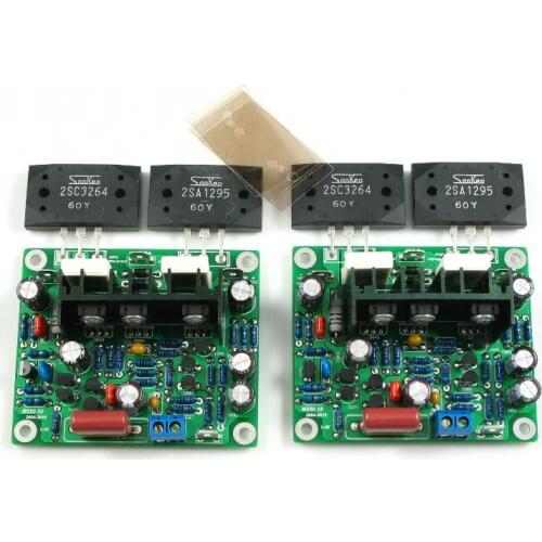 Assembeld MX50 SE Amplifier Board 2SA1295 2SC3264 100W+100W ( 2 Channle AMP)