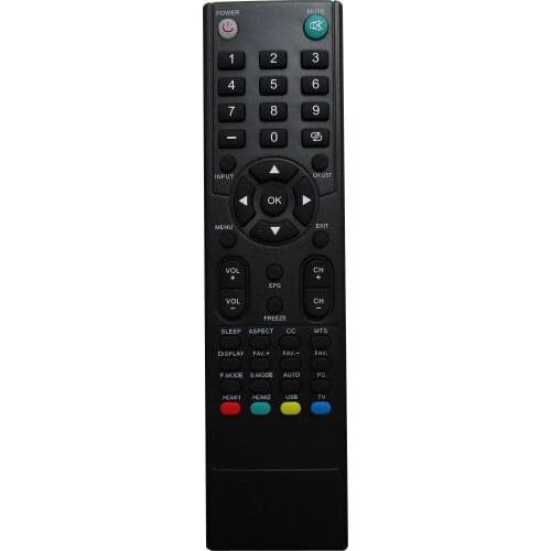 Remote Control For FUSION FLTV-32L40B FLTV-28C10 & ERGO 43CU6500AK & Bush 17 SB HD & LIBERTY LD-3229 Smart LCD LED HDTV TV