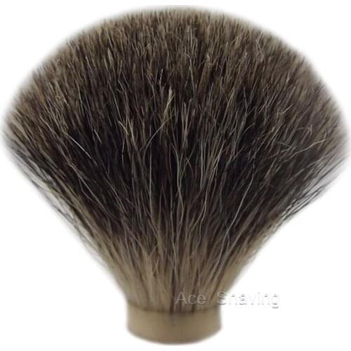 Grey Pure (Mixed) Badger Hair Beard Shaving Brush Knot Base Size 20/21/23/24/26mm Grooming Tool