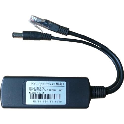 Standard Isolation POE Splitter 48v/52V to 12v Power Supply Module