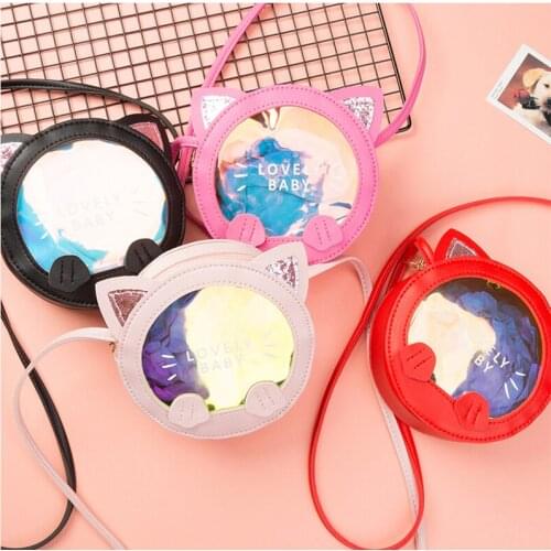 New Lovely Baby Girls Kids Mini Shoulder Crossbody Bag High Quality Cute Cartoon Children Small Coin Purse Baby Bag