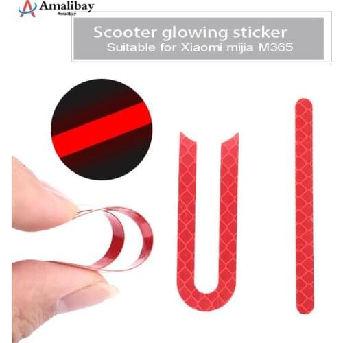 Wheel Reflective Sticker for Xiaomi Mijia Electric Scooter M365 Scooter Parts Xiaomi Pro Accessories