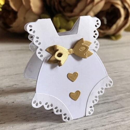 Lace Trim Bodysuit Carbon Steel Cutting Dies DIY Scrapbooking Photo Album Embossing Paper Cards Making Stencil Decorative Cards