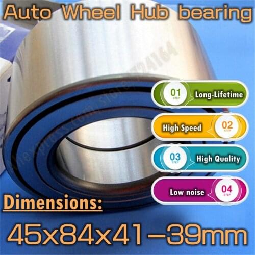 Bargaining Long-Lifetime High speed Car Bearing Auto Wheel Hub bearing DAC45840041/39 Free Shipping 45*84*41/39 45x84x41/39 mm
