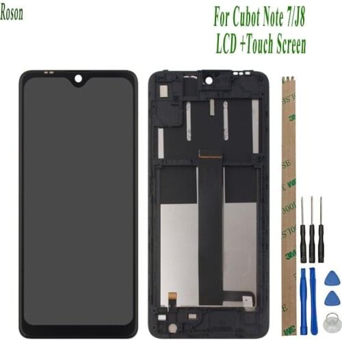 Roson For Cubot Note 7 LCD Display And Touch Screen 5.50" Assembly Repair Parts With Tools And Adhesive For Cubot J8 Phone