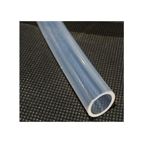 1.2mm ID 2.5mm OD 1.2x2.5mm Transparent Food Grade Medical Use FDA Silicone Rubber Flexible Tube / Hose / Pipe