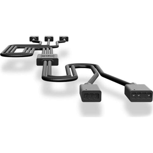 1pc Cooler Master Addressable RGB Fan Splitter Cable 1To3 5V 3Pin ARGB Cooler Connector Adapter Cord Computer Chassis PC Case