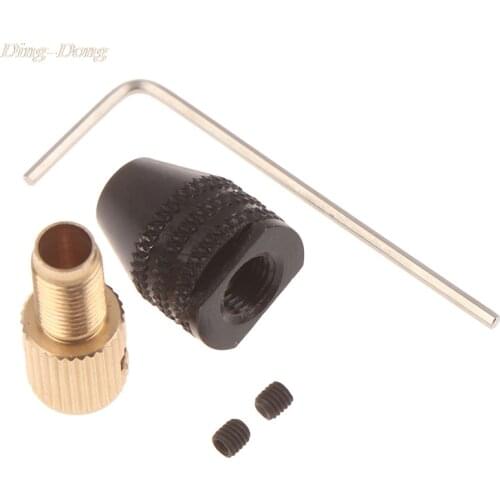 2.3mm/3.17mm/ 5mm Electric Motor Shaft Mini Drill Chuck Fixture 0.5-3.2 Mm Drill Bit Micro Drill Chuck Hex Drill Chuck Adapter
