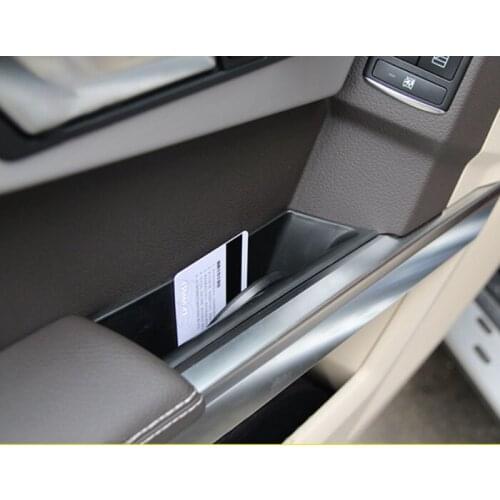 Car Door built-in armrest storage box Door handle compartment armrest box decoration car Accessories FOR benz GLK