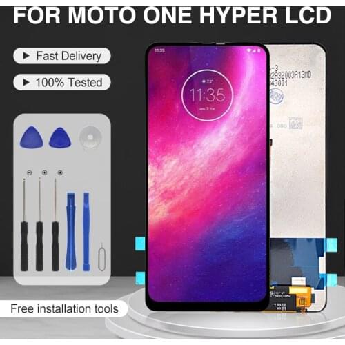 Catteny 6.5inch Screen For Motorola Moto XT2027 Lcd With Touch Digitizer Assembly Replacement For Moto One Hyper Display