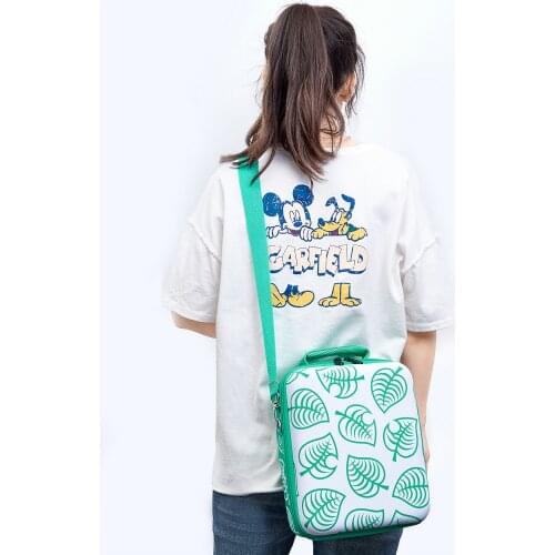 Portable Hard Shell Protective Storage Carry Bag Big Capacity Zipper Case Animal Crossing for Nintend NS Switch Console Gamepad