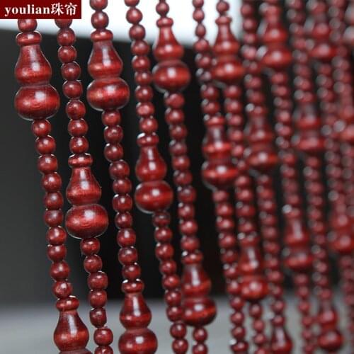 Fengshui room partition curtain living room porch partitionAll Peach bead curtain environmental protection paint