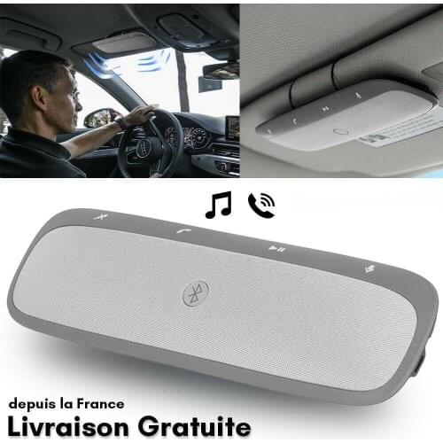 Kit Mains Libres Voiture Enceinte bluetooth Haut-Parleur Sans Fil Pare-Soleil