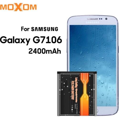 MOXOM Batteries For Samsung Galaxy G7106 B-B220AC/AE EB-B220AE Battery 2400mAh for Samsung Galaxy Grand 2 G7102 G7106 G7100