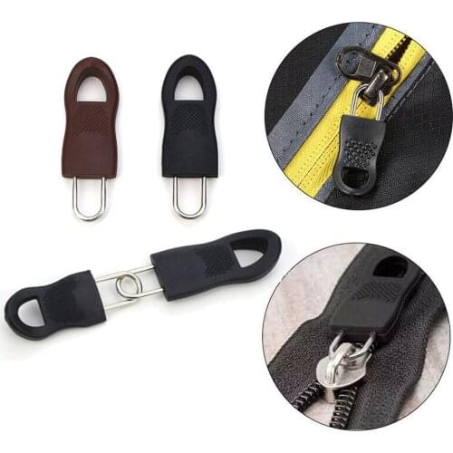 8Pcs Universal Detachable Zipper Puller Set Repair Kit Zipper Pull for Zipper Slider DIY Sewing Craft Resin Zip Head