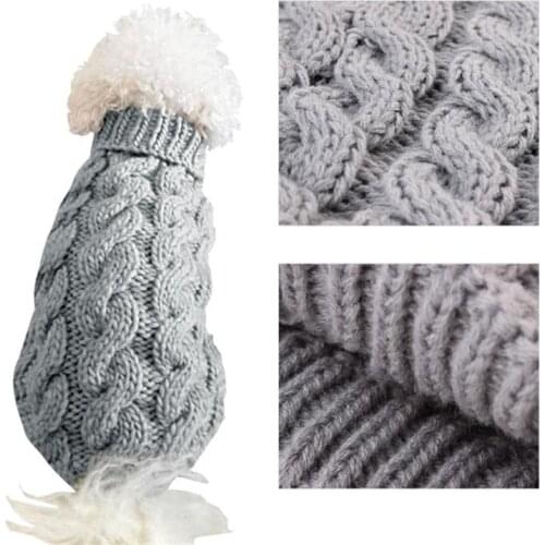 Одежда Для Собак New Fashion Autumn And Winter Pet Clothes Dog Sweater Handsome Solid Color Retro Thick Casual Warm Cat Clothes