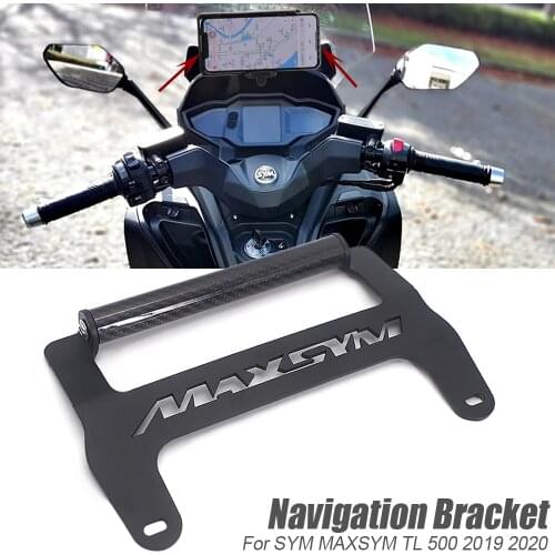 NEW 2020 Motorcycle For SYM MAXSYM TL 500 TL500 Front Phone Stand Holder Smartphone Phone GPS Navigaton Plate Bracket