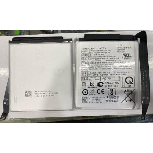 HST New Battery 3.8v 5000mah C11P1904 Battery For ASUS Zenfone7 7Pro 5G C11P1904 1904 Mobile Phone Batteries
