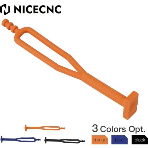 NICECNC Kickstand Side Stand Rubber Strap For KTM EXC EXCF XC XCW XCF XCFW TPI Six Days 125 - 500 200 250 300 350 400 450 98-21