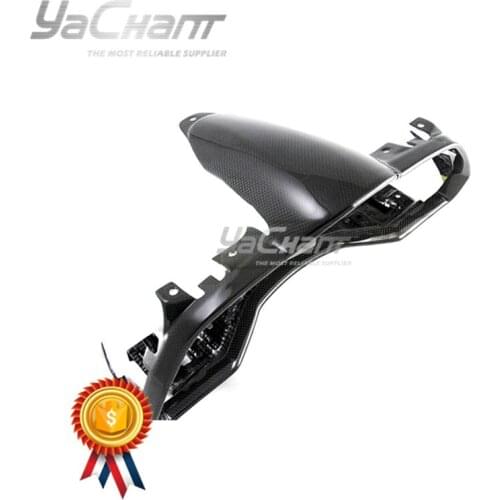 Dry Carbon Fiber Fit For 2010-14 F458 Italia Coupe Spider Speciale Instrument Cluster Metter Hood Replacement Plain Carbon Weave