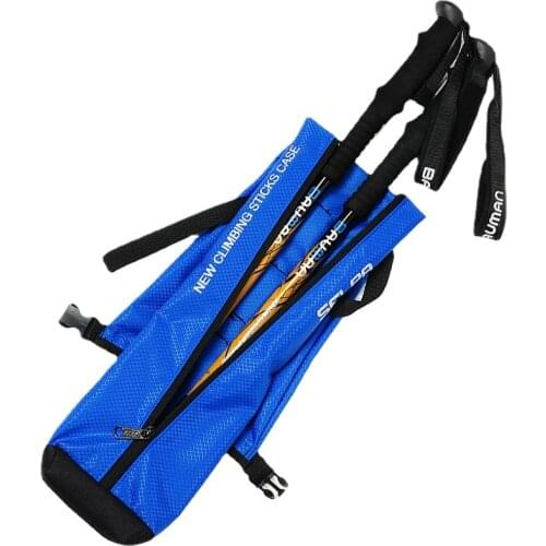 Outdoor Hiking Walking Stick Carry Bag Waterproof Crutch Storage Case Walking Trekking Pole Bag Backpacking Carrying Bag
