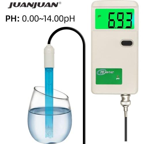 PH-3012 Digital PH Meter Water Quality Tester For Aquarium Pool Water Laboratory With plug and backlight 20% off