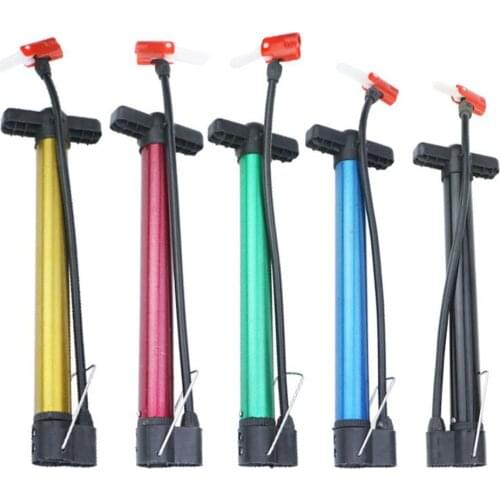 Bike Floor Pump Bike Pump Double Air Nozzles Easy to Carry Waterproof High Pressure Air Inflator Road MTB Bicycle Bike Tire Pump