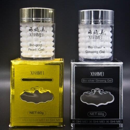 XISHIMEI 2018 New Packing 2 BOX Bio-Gold day cream & Phyto Pearl Night Cream Anti Aging Export Collection 60gx2