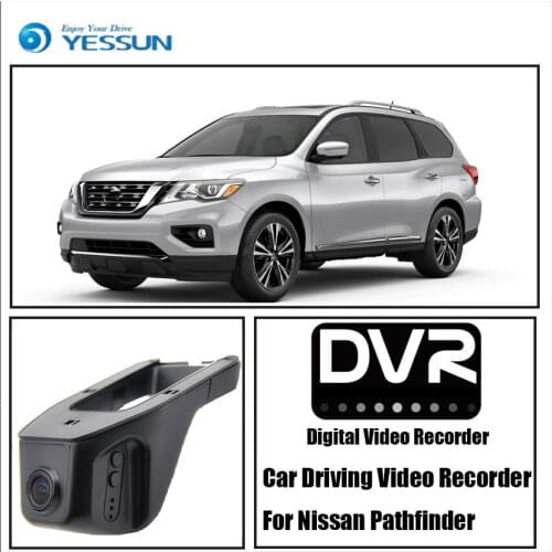 YESSUN Front Camera Dash Car DVR Digital Video Recorder for Nissan Pathfinder HD 1080P Not Reverse Parking Camera