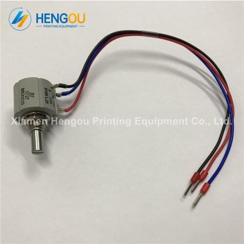 5 Pieces Hengoucn CD102 SM102 Heidelberg printing machine parts potentiometer 71.186.5172 10k with wire G2.165.1661