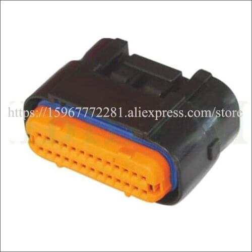 1set auto male female Connector cable Terminal car connector socket 26 pin Connector automotive plug seal DJ7261A-1-21