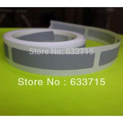 10*40mm sivler grey scratch card sticker labels USD116/10000 pieces