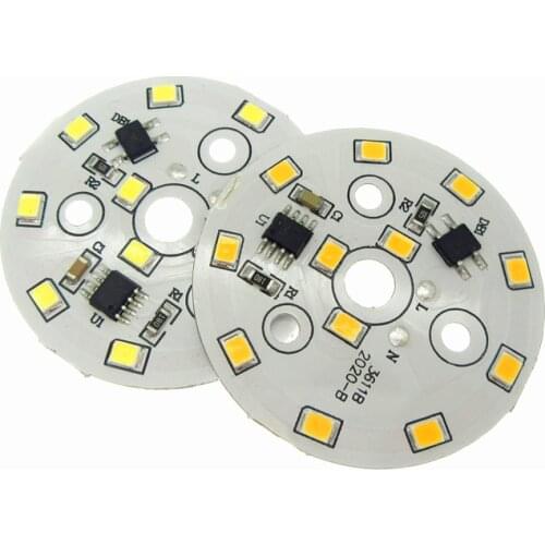 10pcs AC220V LED Bulbs SMD2835 3W 5W 7W 9W 12W 15W 18W With Smart IC Driver Cold White/ Warm White For Bulbs Light Source DIY