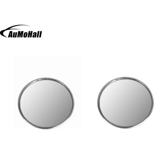 2 X 7.5 cm Blind Spot Rear View Mirrors Rearview Wide Angle Round Convex Mirror for Car Truck
