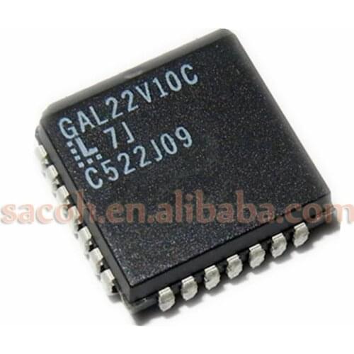 5PCS/lot New OriginaI GAL22V10C-7LJ GAL22V10C-7LJI GAL22V10C-7J GAL22V10C-5LJ GAL22V10C PLCC-28 PLD Generic Array Logic