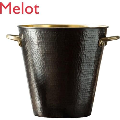 Bar Decoration Modern Light Luxury Creative Ice Bucket Champagne Bucket Wine Cabinet Decoration