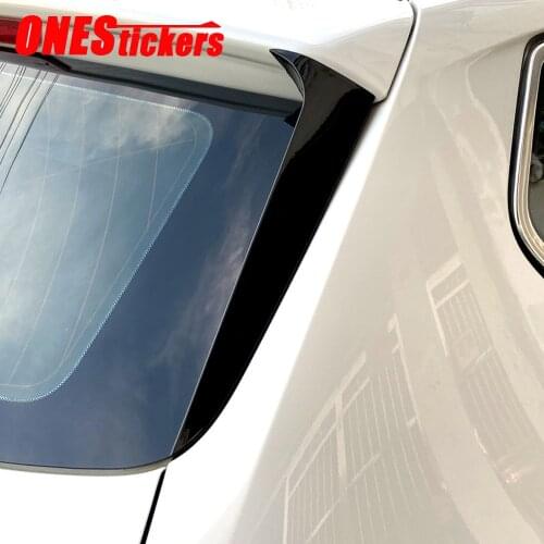 For BMW X3 F25 2011 2012 2013 2014 2015 2016 2017 Car Accessories Rear Windshield Side Wing Spoiler Trim Cover Decorative Strip