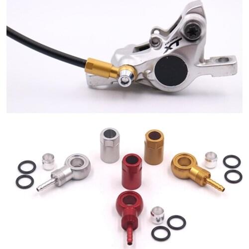 Bicycle Hydraulic Disc Brake Hose Needle,Olive,and Banjo Set,for SHIMANO,Bike Hydraulic Brake SLX XT HB-90 M775 M785 M9100 M8000