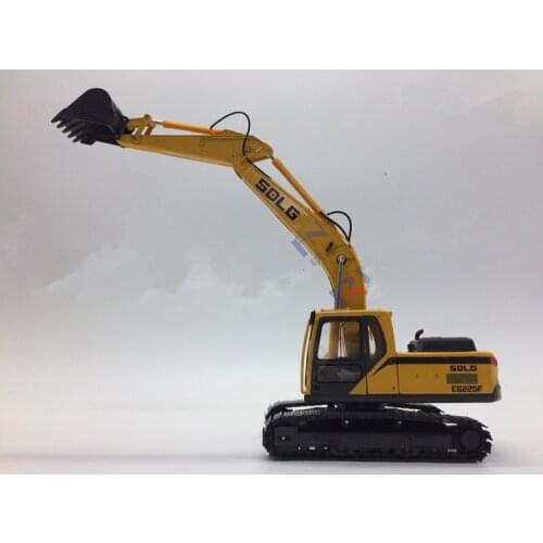 Collectible Alloy Model 1:35 Scale SDLG E6225F Engineering Machinery Hydraulic Excavator Vehicles DieCast Toy Model Decoration