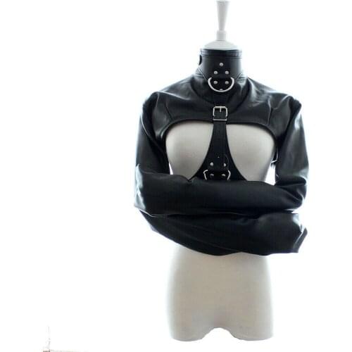 Leather Chastity Belt black & Red sex swing wrist cuffs sexual toy adult sex furniture