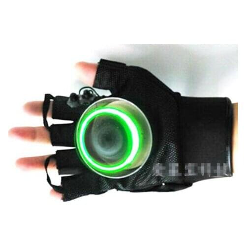 Laser Gloves DJ Dancing Club Rotating Laser Show Light Lazers Vortex Green 532nm