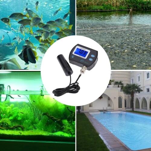 Mini Digital LCD Online pH Meter Water Quality Tester Waterproof Water Aquarium Quality Monitor Water Quality Analysis Device