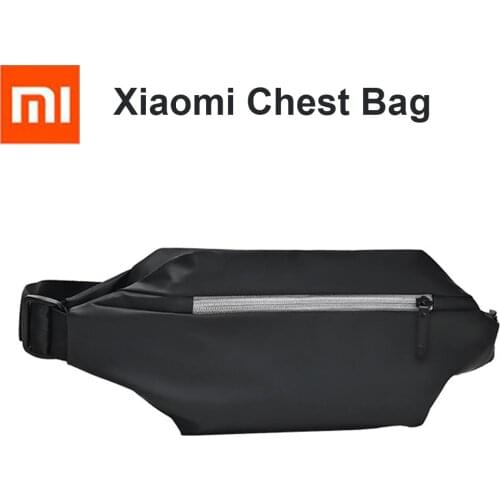 Xiaomi Mi 2.25L Multifunction Sport Leisure Chest Bag Large Capacity Travel Bag Waterproof Crossbody Bag Women Men Waist Bag
